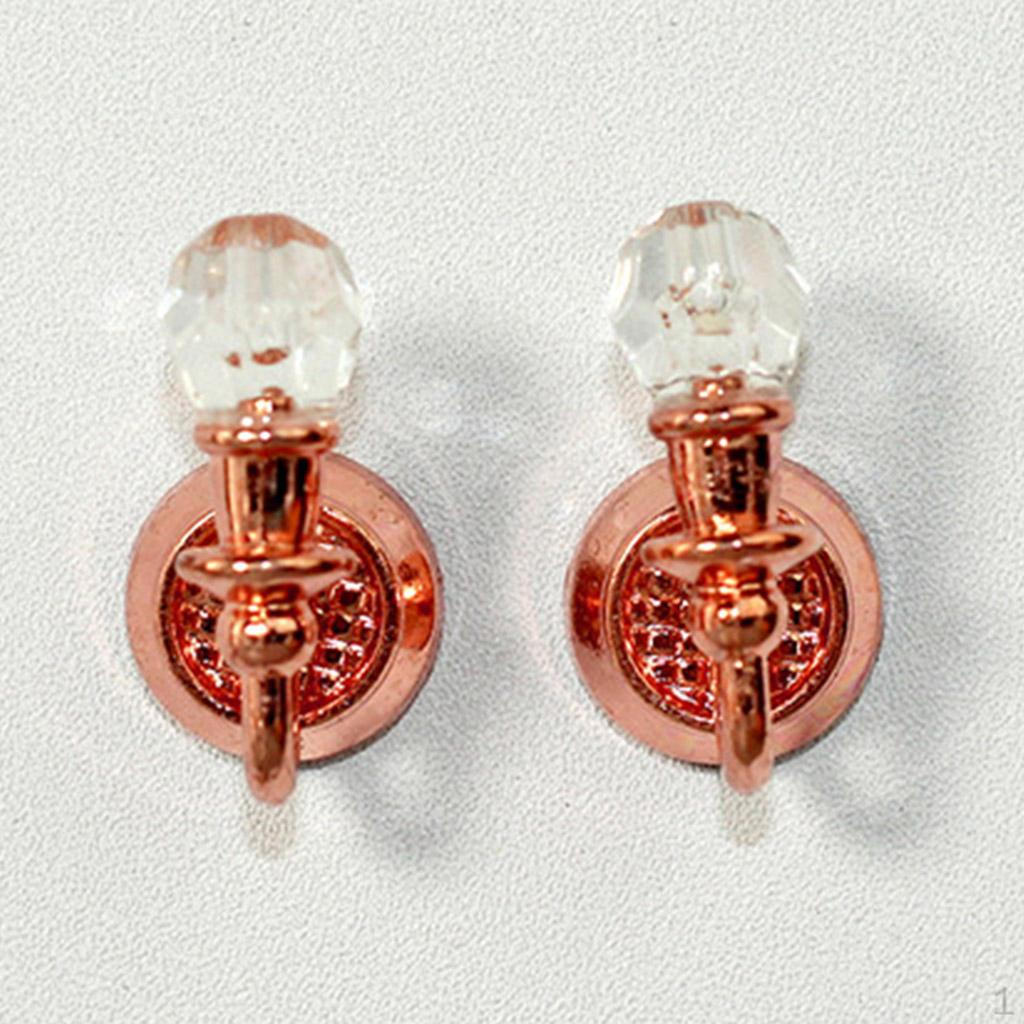 

1:12 Dollhouse Ornament Toys рожевий колір золота