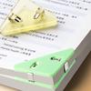 5 Stück Dreieckige Eck-Büroklammern Testpapier-Organizer Büro Aktenklassifizierung