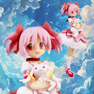 18cm Magica Aniem Figure Kaname Madoka Magic Girl PVC Anime Action Figures Model Anime Cartoon Model Toy Gift
