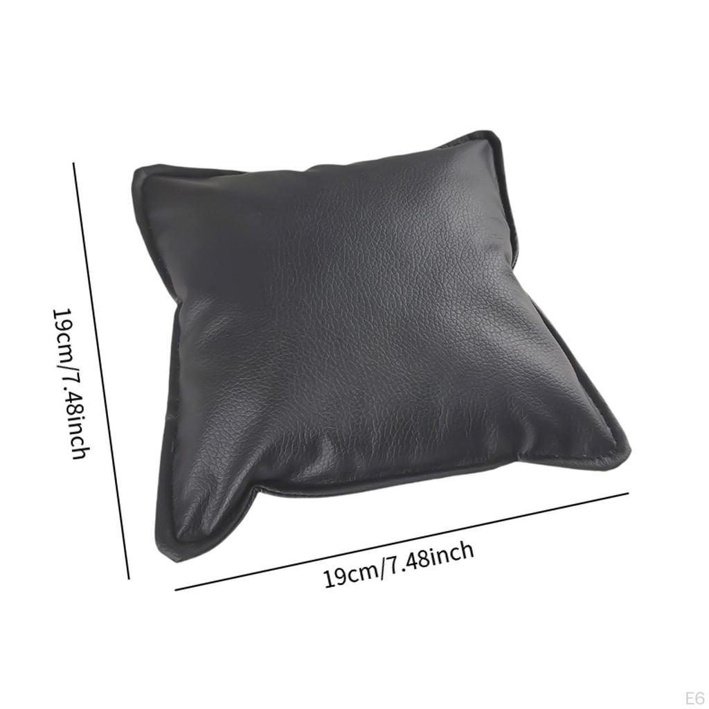 Arm Rests for Elbows, Elbow Pad Cushion, Comfortable Nail Supplies, Desk Station, PU Leather Hand