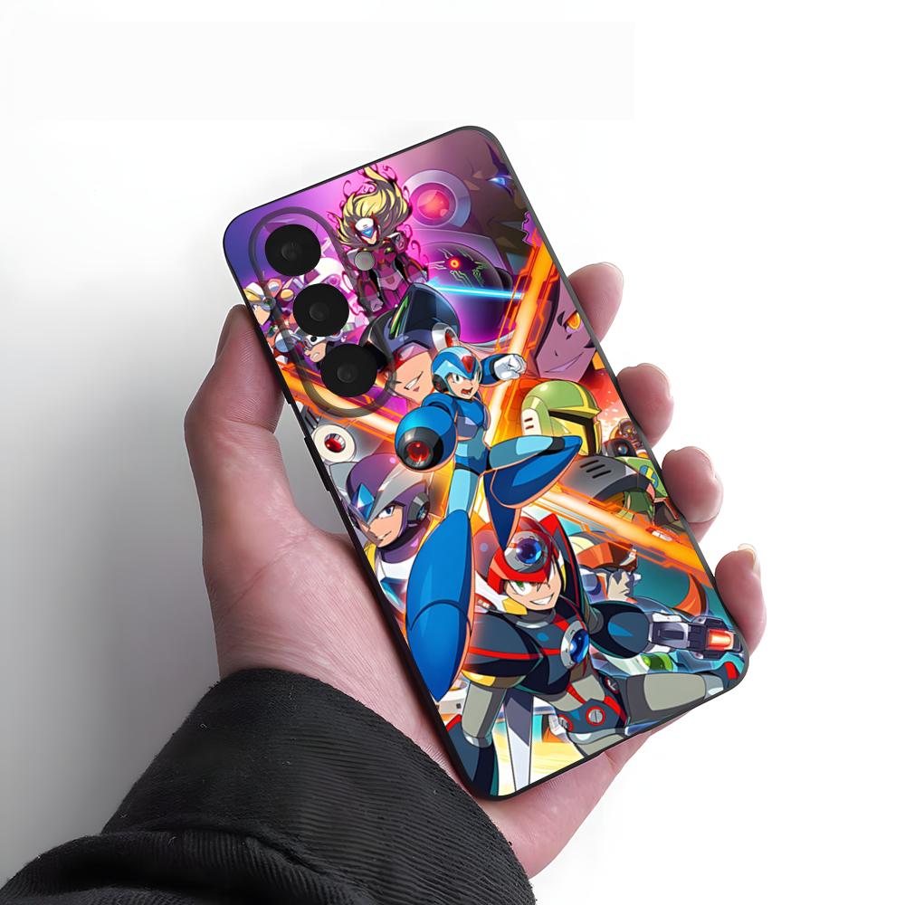 Megaman Zero Phone Case For Samsung A25 A13 A33 5G A54 A36 A35 A56 A52 A14 Shockproof Soft Cover