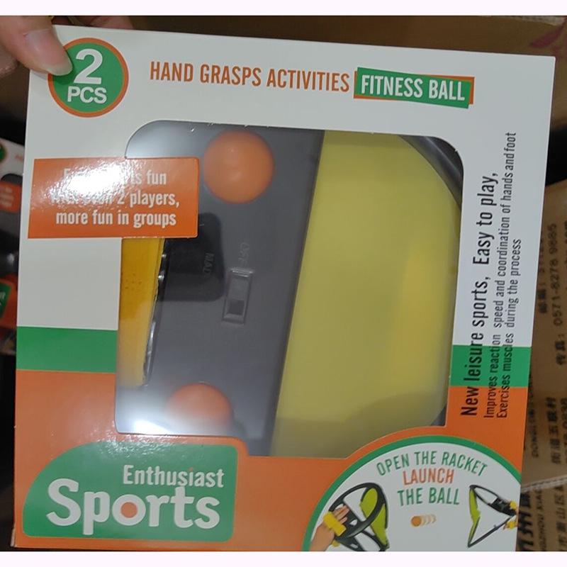 Hand Clip Double Ball Catch: Interactive Fitness Equipment for All Ages