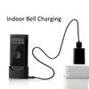 LED Indicator Outdoor-bell 2 Way Talk Interphone 200M Wireless Door Bell Smart Voice Intercom Rechargeable Home Security