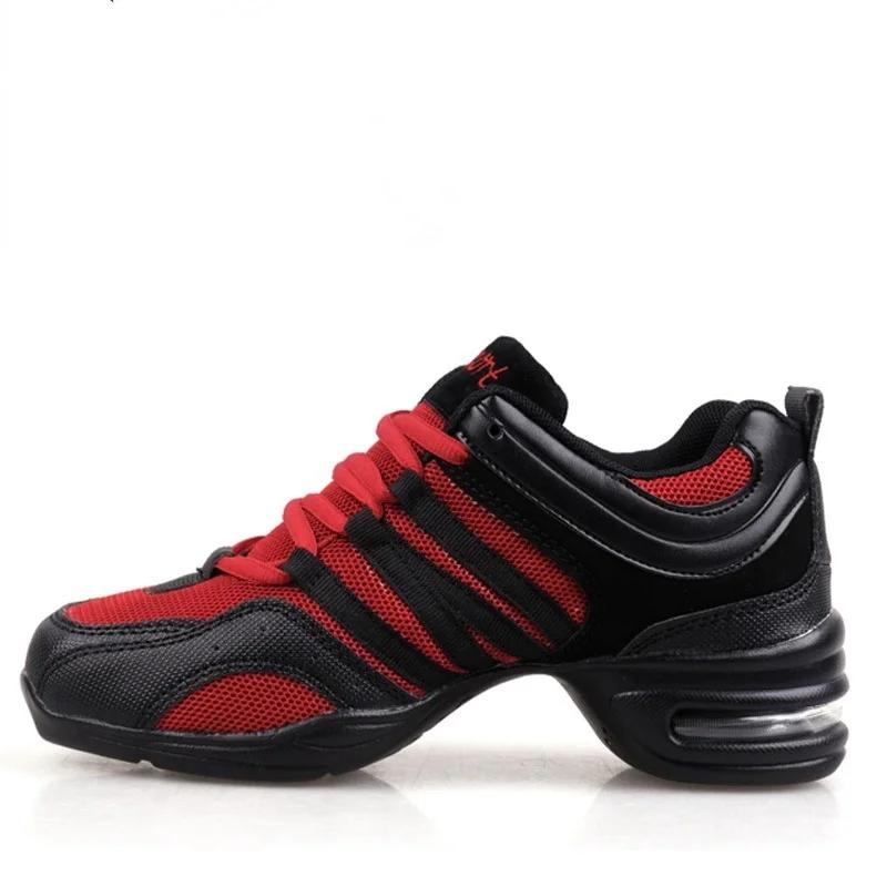  Mesh Women Sports Feature Soft Outsole Breath Dance Shoes Sneakers Woman Practice Modern Jazz Girls Ballet Shoes
