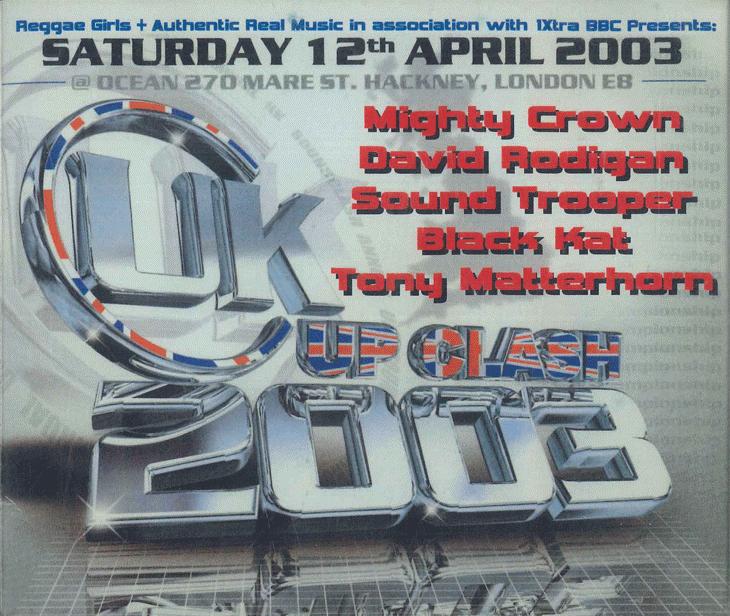 

CD VARIOUS - UK Up Clash 2003 MCFC002 Mighty Crown En 2003 Japan Reggae Ska Dub Used