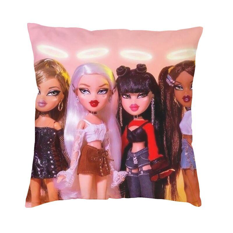Personalized Custom Bratz Rock Angelz Pillow Case 45x45cm Decor Home Anime Manga Tv Nordic Cushion Cover Soft Pillowcase