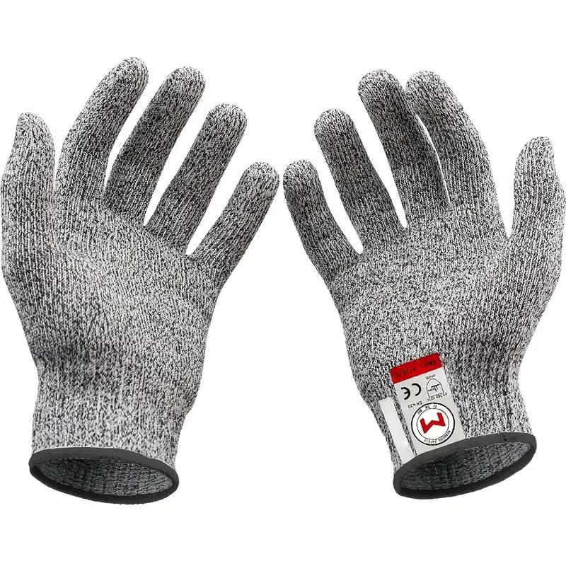 Fishing Anti Cut Gloves Non-slip HPPE EN388 ANSI Anti-cut Level 5 Safety Work Gloves Cut Resistant Gloves