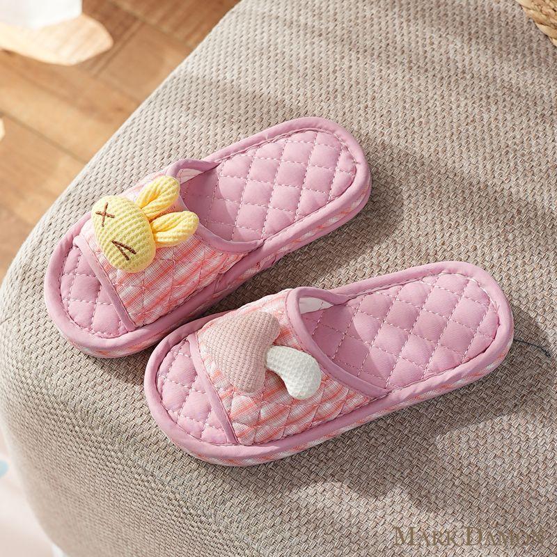 

Новое поступление Детские Малышовые Детские Подростковые Чистый Хлопок Ткань Утолщенные Трехслойные Бесшумная Ткань Подошва Нескользящие Мультяшные Домашние Комнатные Тапочки Kids Pink Small size 18 inside length 17cm