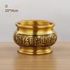 Classical Brass Incenses Burners for Home Blessings Decorative Ornament Cultural Enthusiasts Chinese Incenses Holders