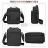 [iBUTSARU] Men's Large Capacity Body Bag, Handbag, Waterproof, Small Messenger Bag, Multifunctional, Suitable for Business Trips, Travel, and Commutin