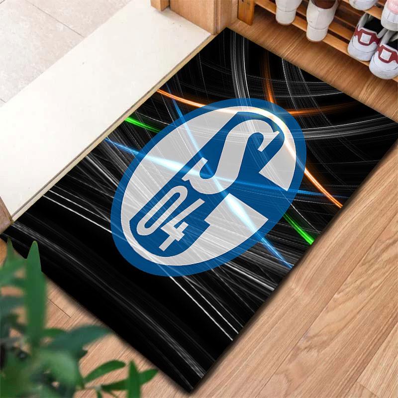 FC Schalke 04 Carpet Rug for Living Room Bedroom Home Sofa Decoration,Kids play Non-slip Floor Mat
