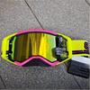 High-grade Banded Motocross Motorcycle Cross Goggles Windproof Dustproof Visor Replaceable Lenses Helmet Eyewear Riding Glasses
