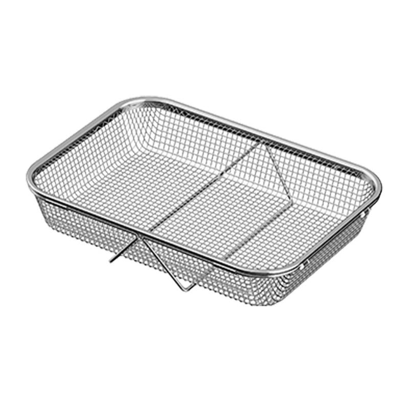 

Space Saving Expandable Sink Drainer Basket Stainless Steel Dish Rack Drying Organizers for Kitchen Counter L