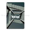 Vertigo Alternative Movie Poster Movieposterboy Metal Plaque Create Rusty Bar Wall Mural Party Tin Sign Poster