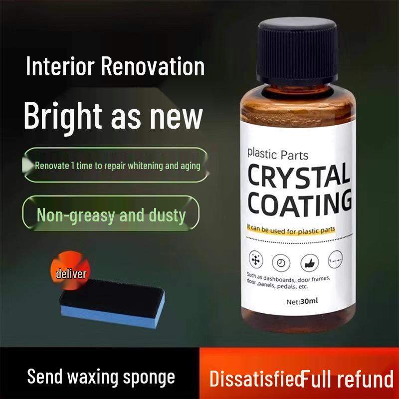 Dashboard & Interior Plastic Restorer Coating & Cleaner