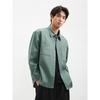 GXG Men's Loose Fit Long Sleeve Lapel Shirt