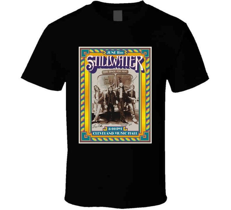 Stillwater Almost Famous Movie Band Live Tour Poster Retro Vintage Unisex T-Shirt S