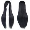 80cm Long Colorful Anime Cosplay Wig - Versatile, High-Temperature Resistant, Straight Hair