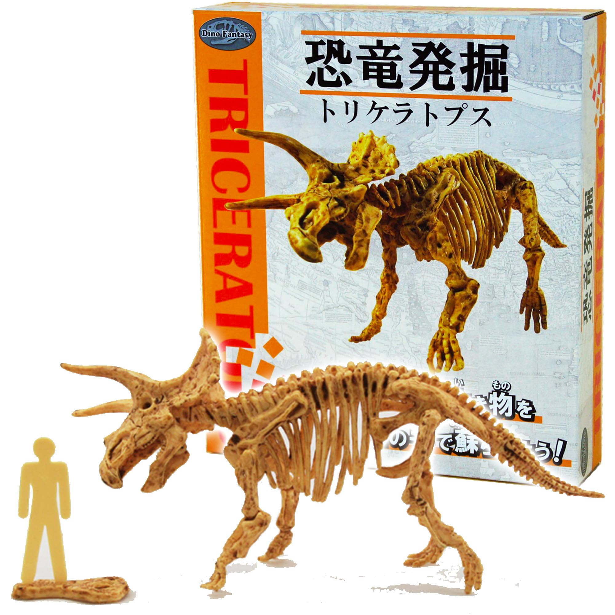 

Раскопки Динозавр Лед Трицератопс 1 Полотенце Сенсю вытирание для возраста 6 и включает зубило и пластик независимый наука разное образовательное