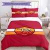 AS Roma1 Football club Printed Pattern Duvet Cover Set – includes 1 duvet cover and 2 matching pillowcases Bedroom decor Christmas gifts