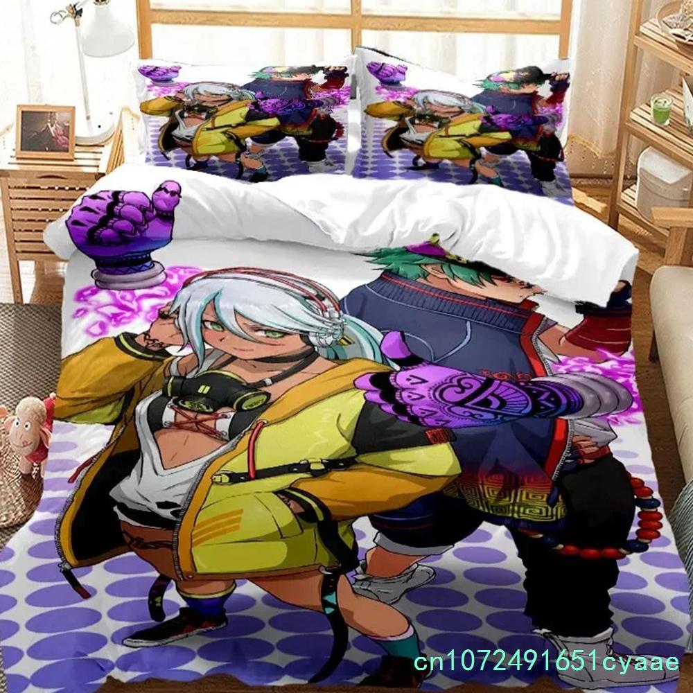 The King Of Fighters Digital Print Polyester Bedding Sets Child Kids Covers Boys Bed Linen Set For Teens Bedding Set