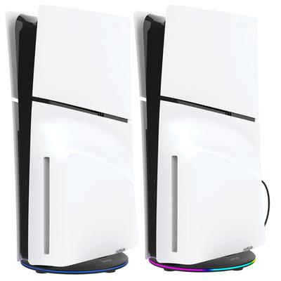 Vertical Stand Stable Base Stand Holder Display Stand Base for PS5 Slim Console Disc and Digital for Playstation 5 Slim Console