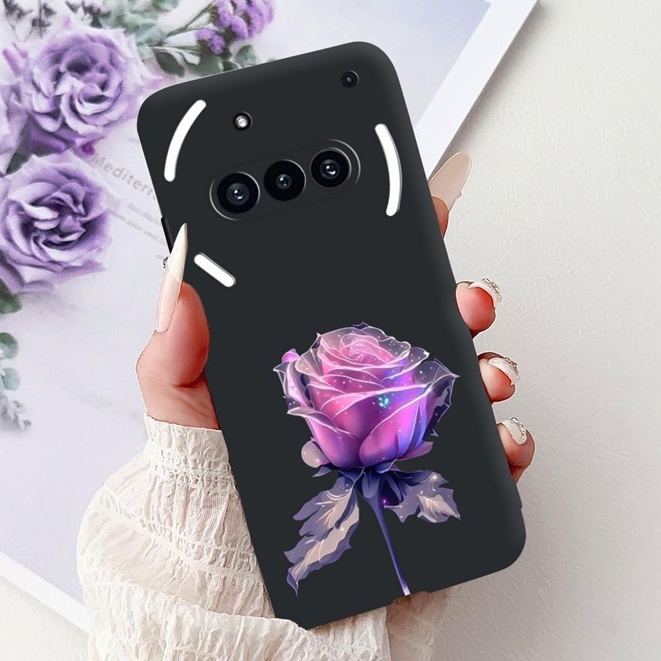 For Nothing Phone 3A 2025 Case A059 Fashion Flower Cats Cartoon Silicone Soft Shockproof Cover For Nothing Phone3A 3A Pro Bumper