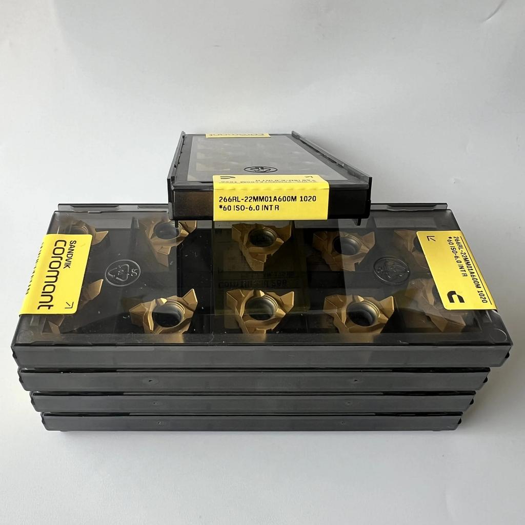 Sandvik / 266RL-22MM01A600M 1020 / Industrial Indexable Carbide Inserts 10 Pcs