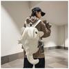 New Cute Little Dinosaur Backpack Primary School Students Three-dimensional Cartoon Monster Children's Travel