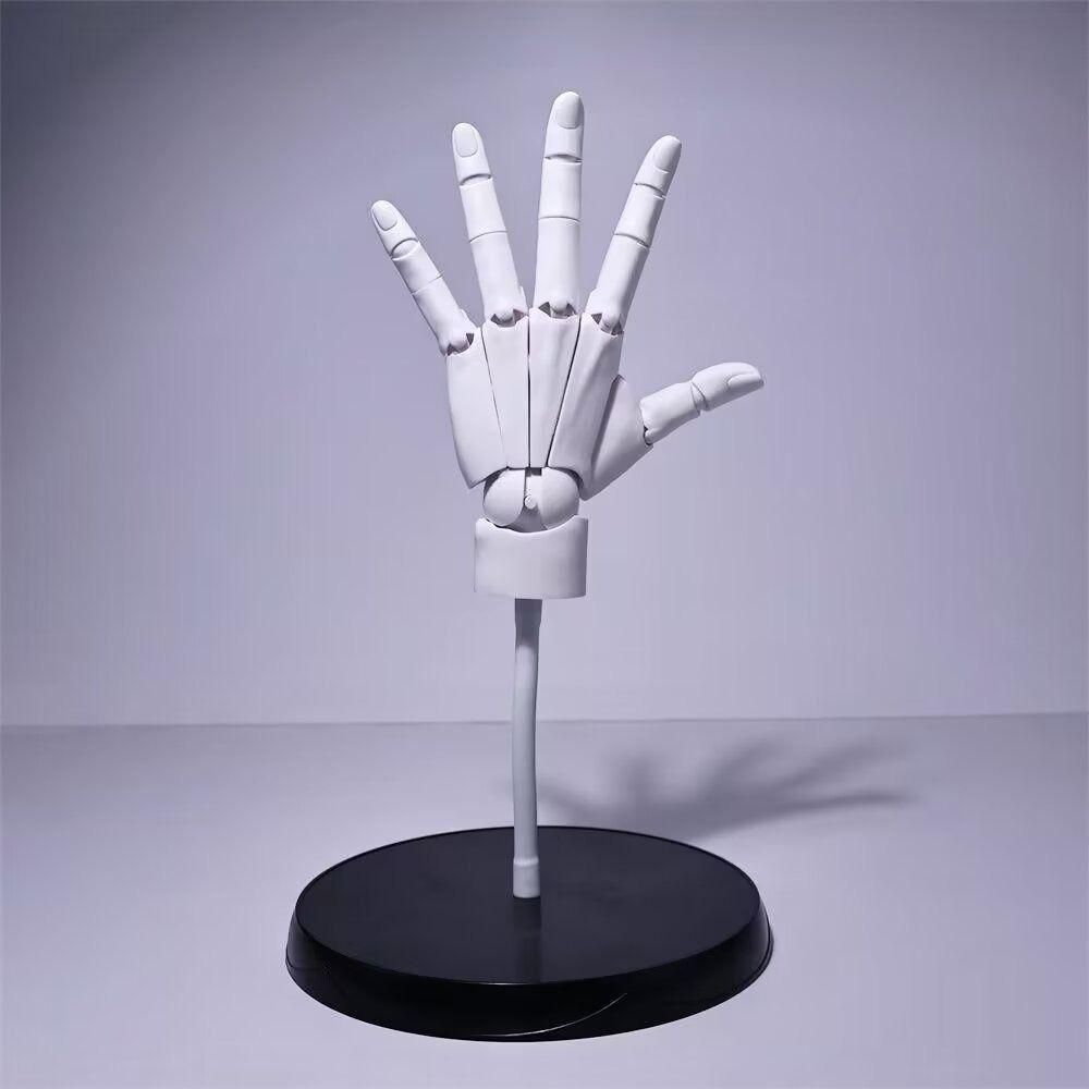 Artist Drawing Manikin Fexible Hand Model Movable 1:1 Artist Mannequin Hand Shape With Posable Fingers PVC Mannequin Figure