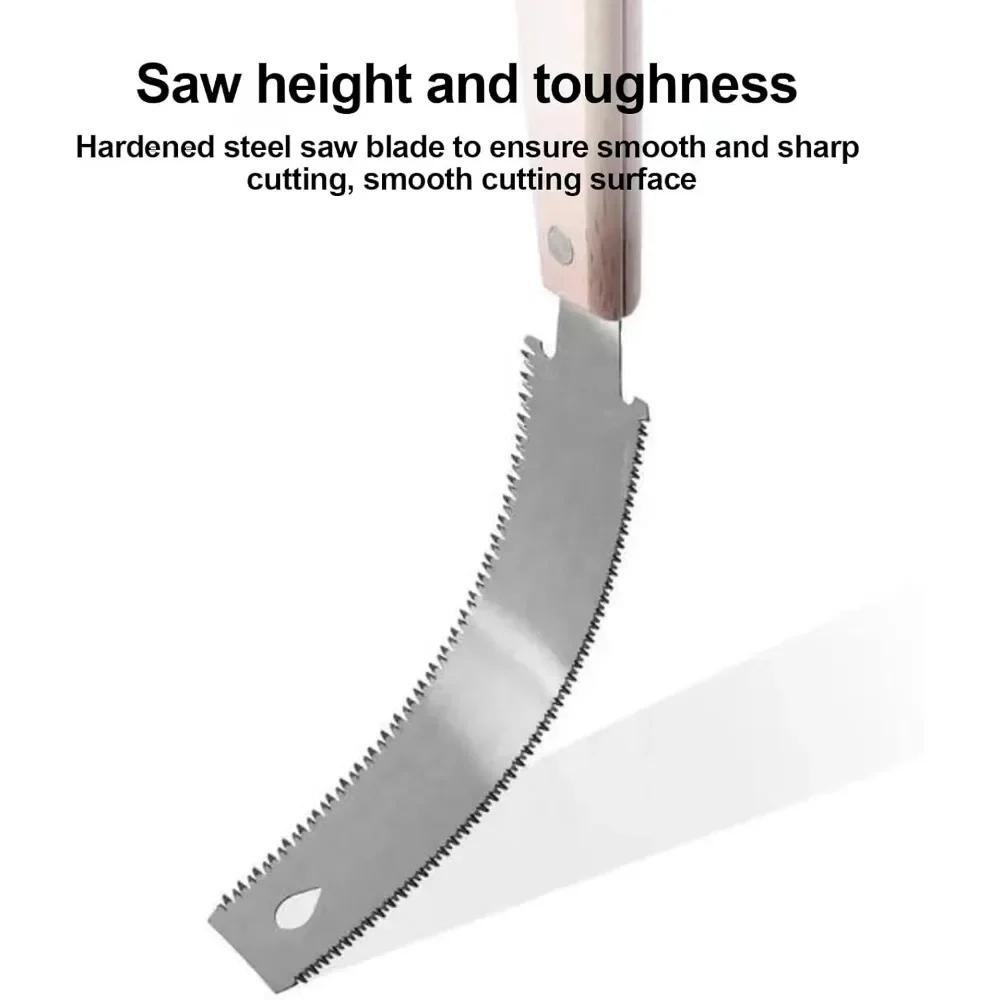 2025 For Fine-cut Wood Hand Saws, Flush Cutting Saws, Woodworking Tools, Handle-trimming Fine-tooth Pull Saws New