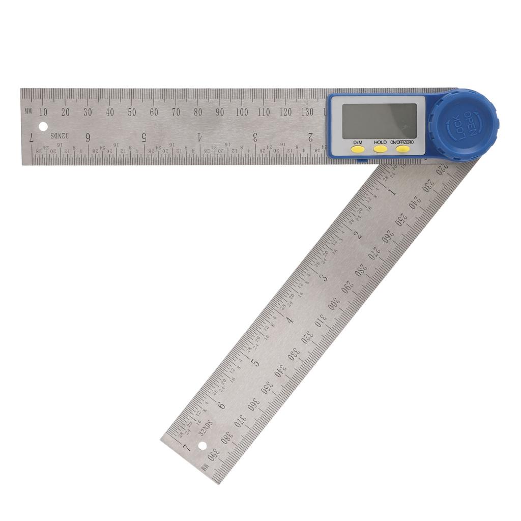 Digital Protractor Multifunctional Angle Ruler Finder Meter Stainless Steel Woodworking Ruler Goniometer