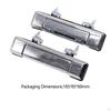 2Pcs External Handles Left and Right Sides Sturdy Accessory Durability Outside Door