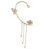Fashion Jewelry Luxury Flower Girls Earring Korean Style Ear Clip Ear Bone Clip Butterfly Ear Hook