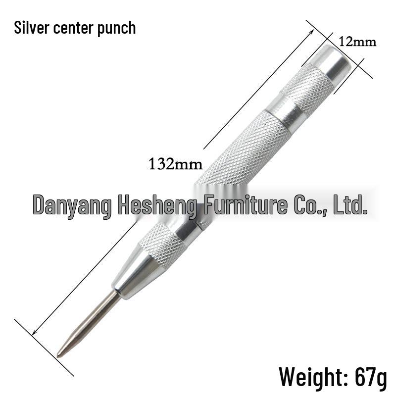Automatic Spring-Loaded Glass Punch & Center Locator