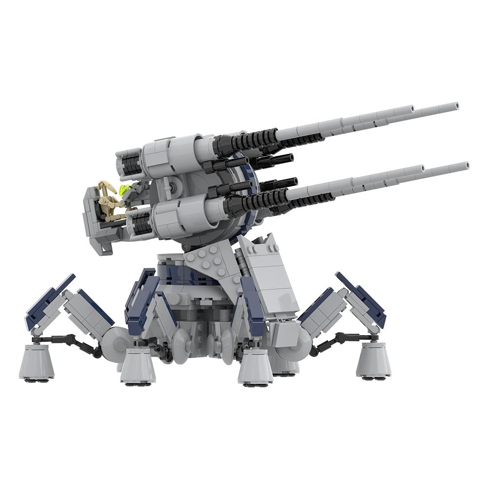 MOC CIS Anti-Aircraft Artillery Building Blocks Model Military CIS Weapons System Bricks Assembly Toys Kids DIY Birthday Gifts