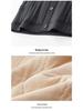 Winter Plus Velvet Grandpa Style Cotton Jacket for Seniors