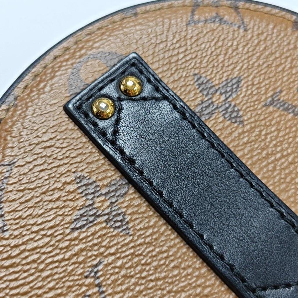 [Pre-Owned] Louis Vuitton Mini Boite Chapeau 'Brown Monogram Reverse Canvas' - Very Good #1IXSV4M