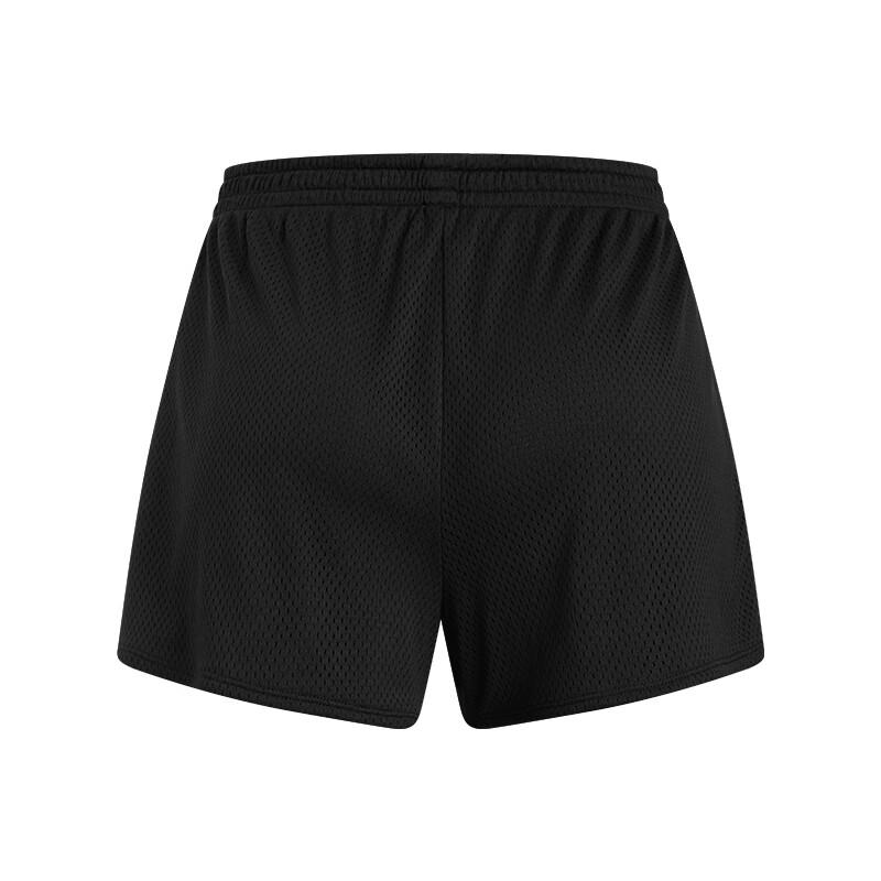Under Armour Play Up Tech Logo Breathable Training Shorts Women shorts Black 1390382-001