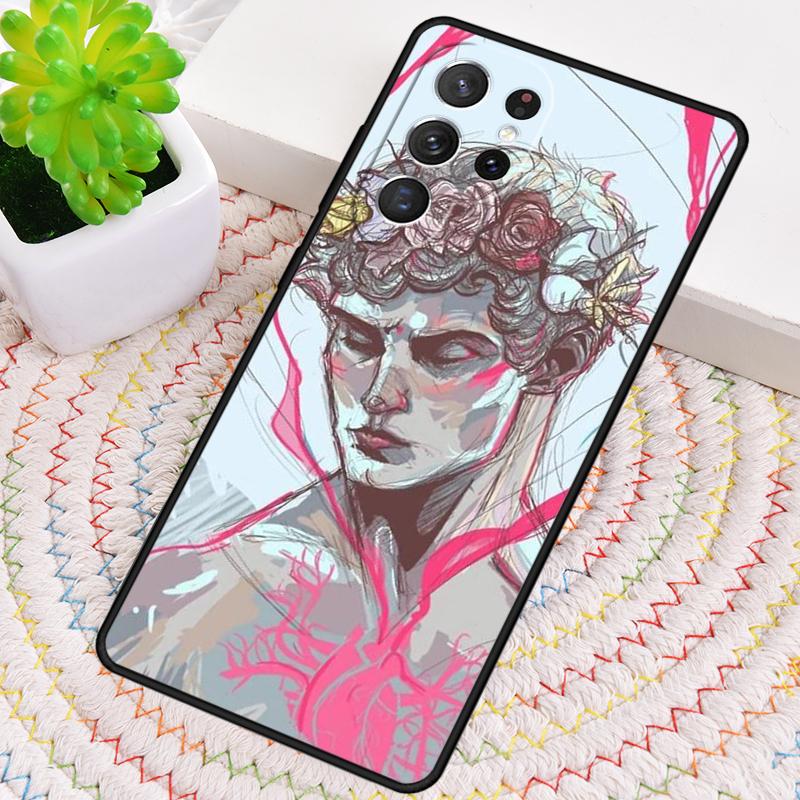 Art Reference Phone Case for Samsung Galaxy Note 10 Pro S26 Ultra S23 S24 FE S25 S21 S22 PLUS Shockproof Cove