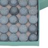 50PCS Leather Billiard Pool Cue Tips Glue-on Multiple Sizes Snooker Cue Tips Storage Box Pool Cue Tips Replacement Snooker Cues