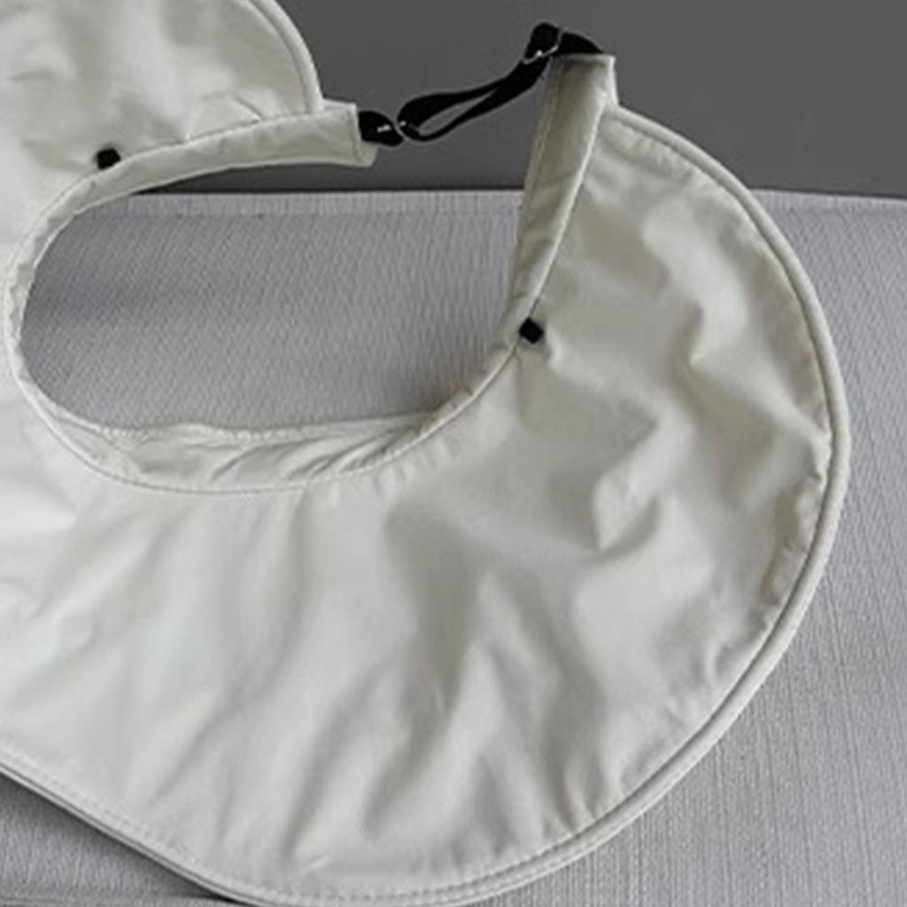Empty Top Sun Hat For Women Summer Outdoor Wide-brimmed Hat Uv Protective Large Eave Hat Portable Folding Chicken Rolls Cap