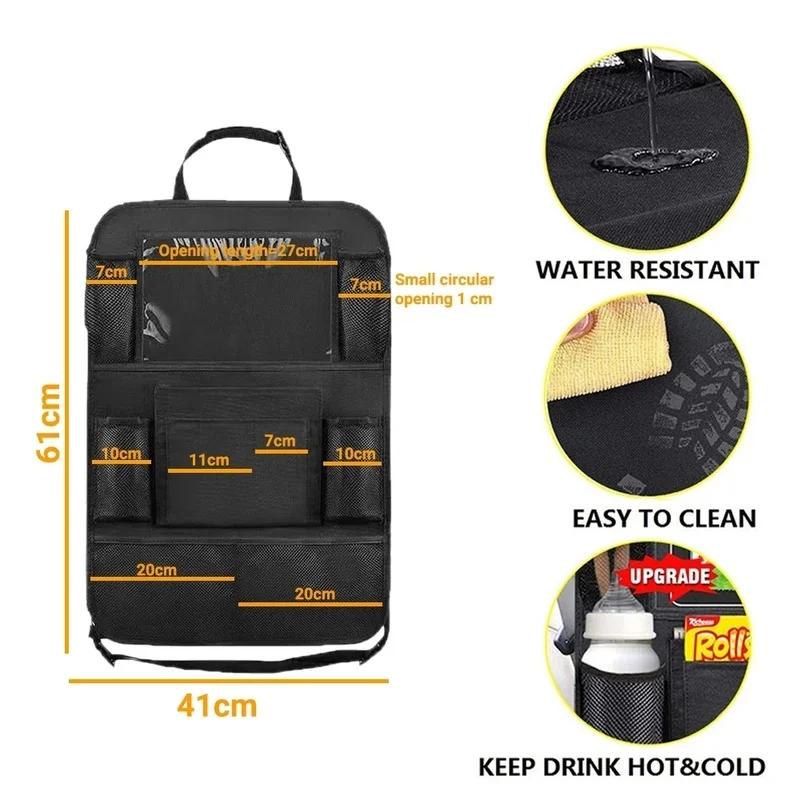 Convenience Car Back Seat Storage Bag 2025 New Family Outdoor Travel Bag Suitable Kid Toy Supplies Ect Car Back Seat Storage Bag