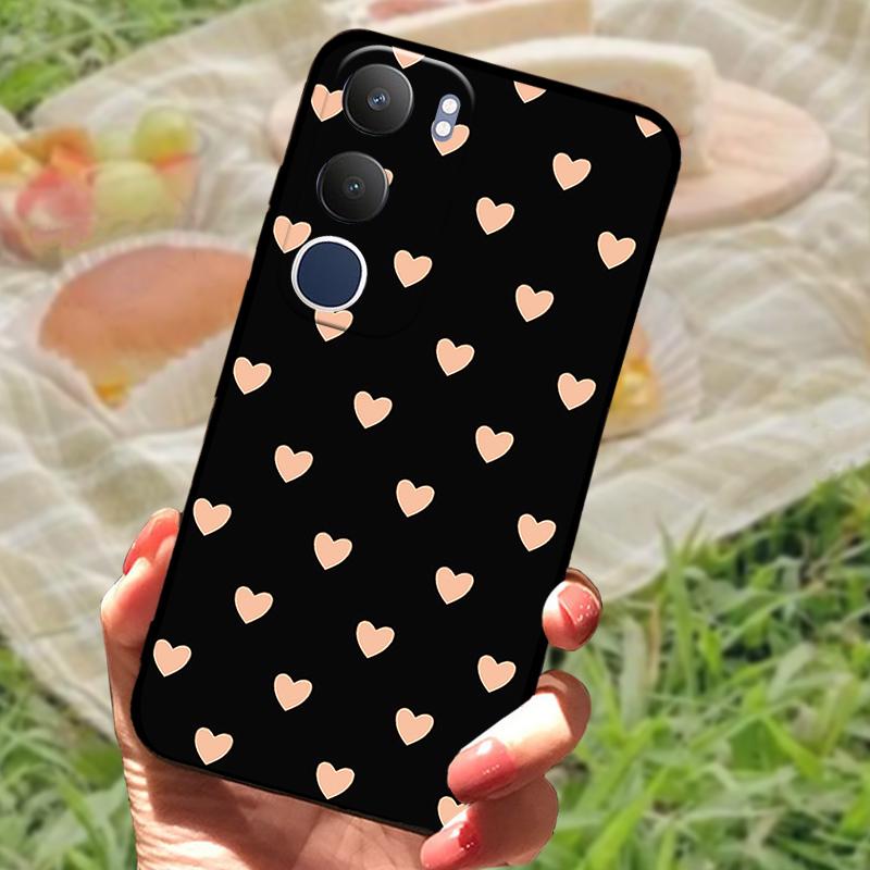 For Vivo Y19s Case V2419 New Fashion Color Painted Silicone Phone Cover For VIVO Y19S 4G Shockproof Protective Coque Bumper