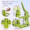 Badge Machine Innovative Magnetic Adsorption 32mm 58mm Mold Badge Maker Magnetic Adsorption Rotation Type 2 Sizes Convenient Mold Replacement Magnetic