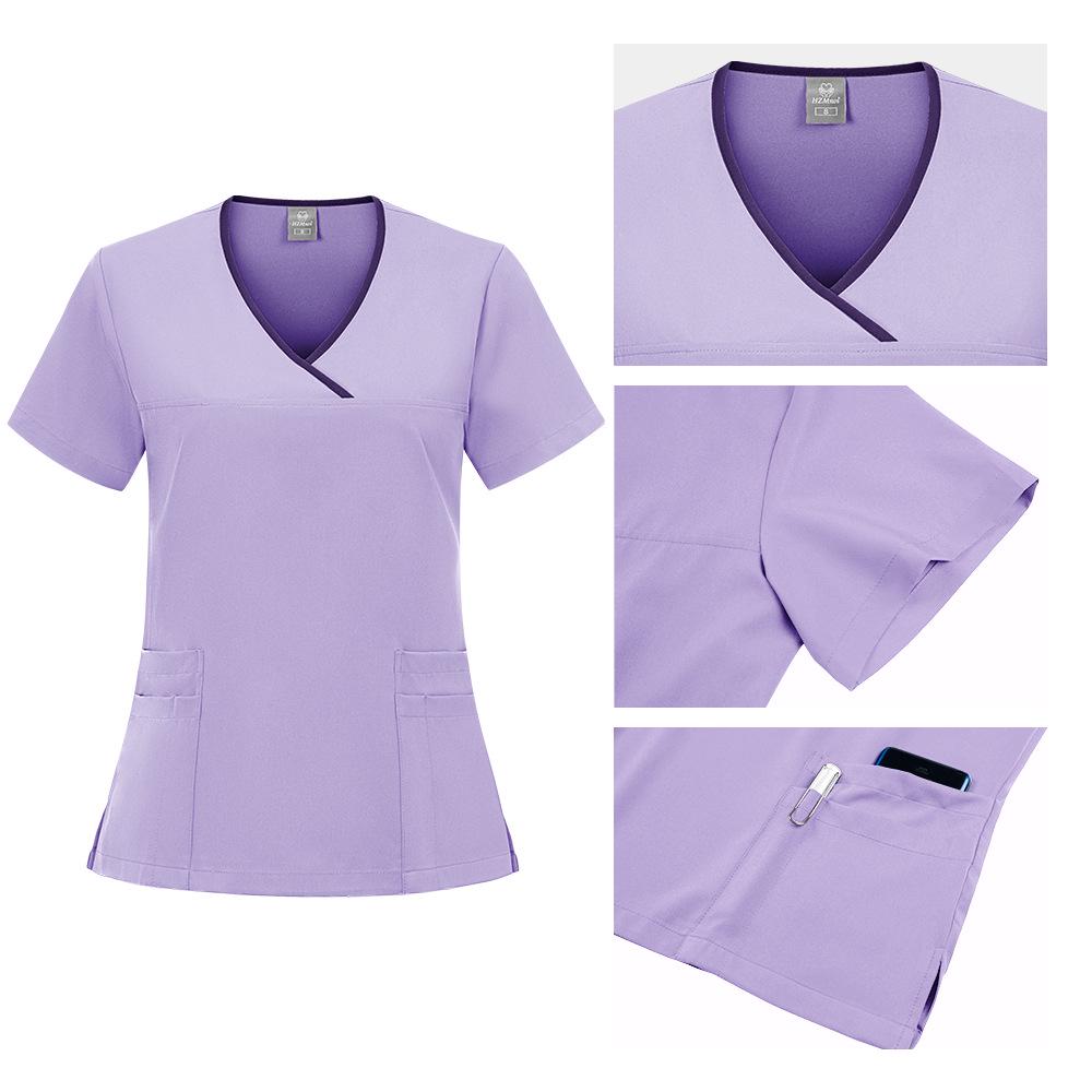 Children's Stomatology Hospital Nurse Uniform Quick-Dry Short-Sleeve Scrub Set