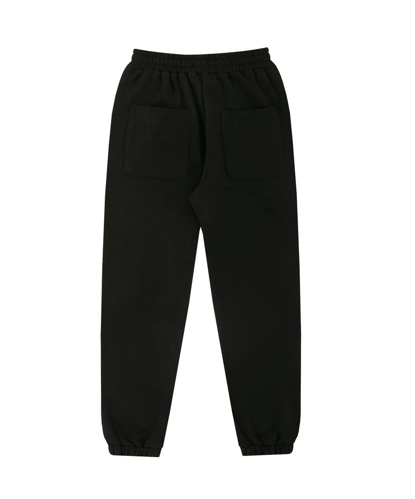 Honguseong Jogger Pants With Embroidery_Black