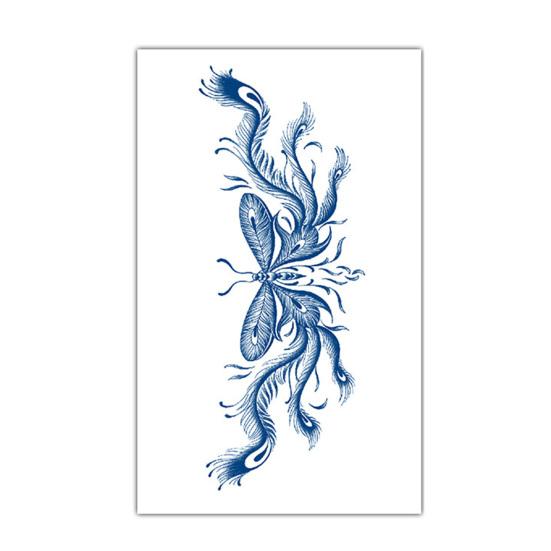 Yousheng Juice Tattoo Sticker Detachable Vivid Clear Image Waterproof Temporary Body Art Semi-Permanent Sexy Herbal Tattoo Decal Unisex  Use