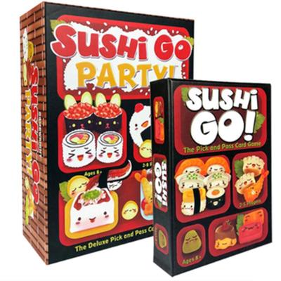 Sushi Go Party! Parent-Child Sushi Dog Fun Board Game for Kids