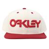Oakley Mark III Cap - (1AD) Arctic White/Iron Red - One Size